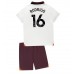 Maillot de foot Manchester City Rodri Hernandez #16 Extérieur vêtements enfant 2023-24 Manches Courtes (+ pantalon court)